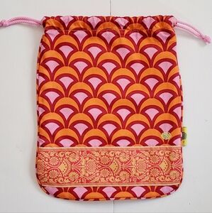 NWOT Amy Butler drawstring travel Bag